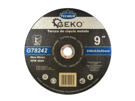 Metallilõikeketas GEKO Premium 230x2x22,2mm Inox