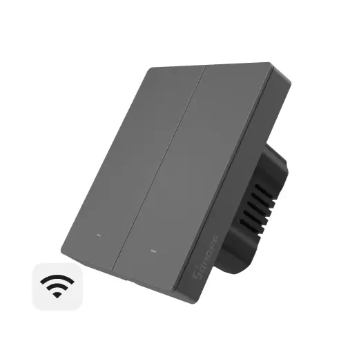 Išmanusis Wi-Fi sieninis jungiklis Sonoff M5-2C-80