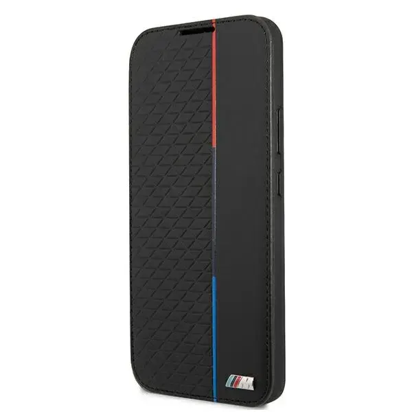 Etui BMW BMBKS22MTRTBK S22+ S906 czarny|black bookcase M Collection Triangles