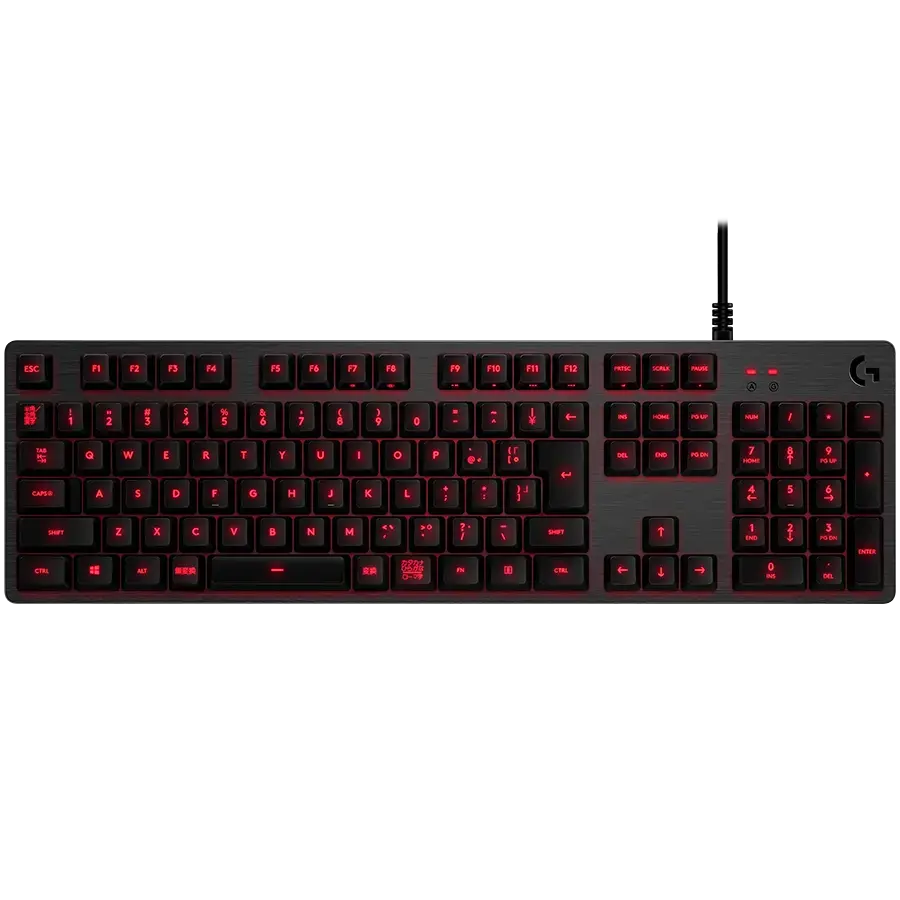 LOGITECH G413 SE Corded Mechanical Gaming Keyboard - BLACK - NORDIC - USB - TACTILE
