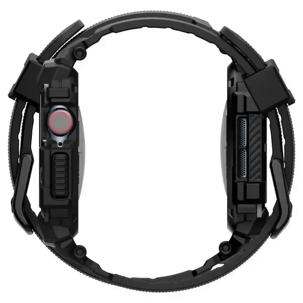Spigen Rugged Armor Pro Apple Watch 10 42mm czarny|matte black ACS08591