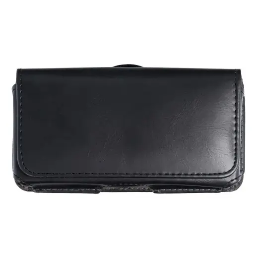 Horizontal universal case CLASSIC 100A model 1 for (Samsung S3/S4/A3 / Iphone 6/7/8) black