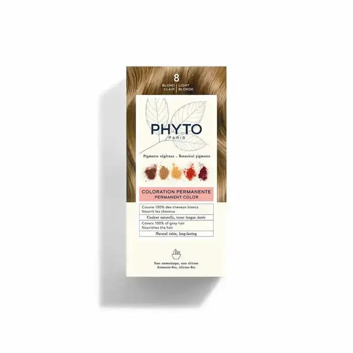 Phyto Hair Colour By Phytocolor 8 Light Blonde 180g