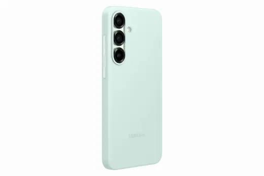 Samsung EF-PS936CME Silicone telefono dėklas Samsung Galaxy S25+ (S936) žalias (Pažeista pakuotė)
