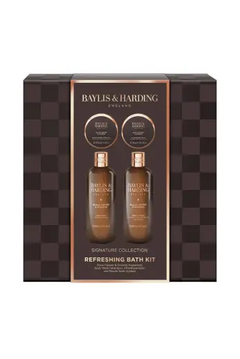 Debenhams Men Black Pepper & Ginseng Men's Luxury Bath Kit Gift Set