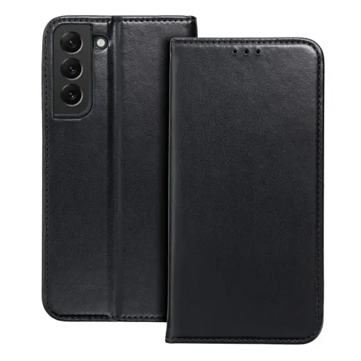 Smart Magneto knyginio tipo telefono dėklas Samsung Galaxy A57 (A576) juodas