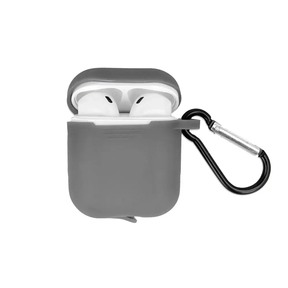 Case for Airpods | Airpods 2 gray with hook