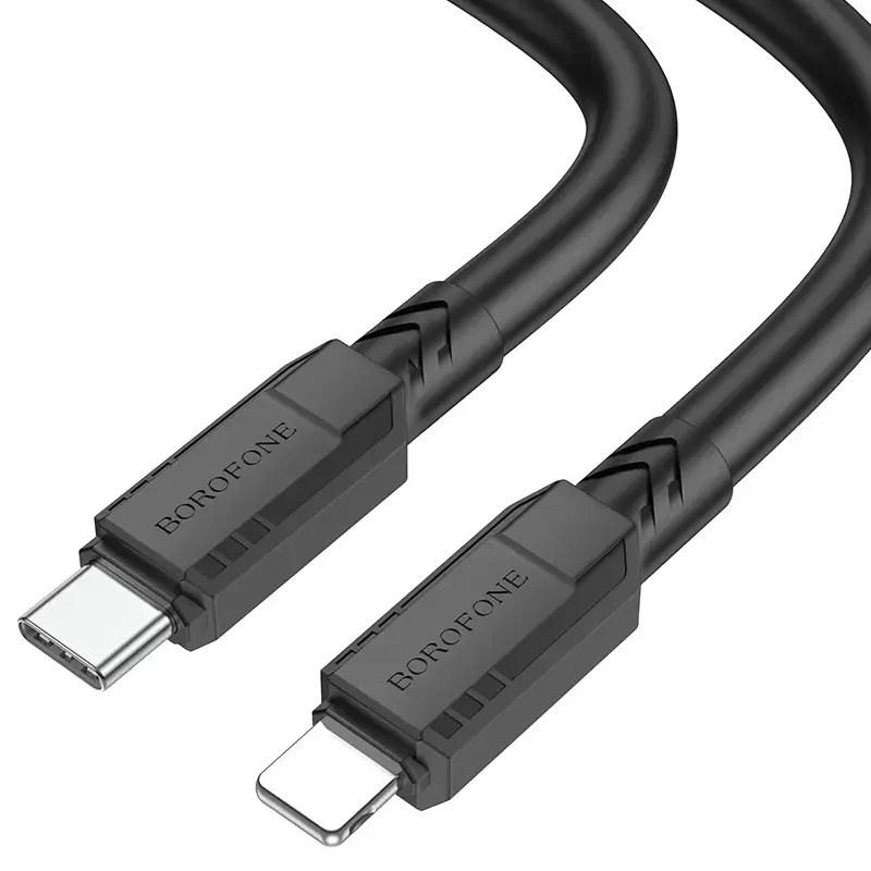 Borofone BX81 Goodway data transfer and charging cable | USB-C to Lightning | 20W | 1m | black