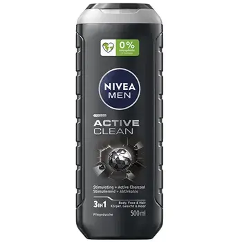 Nivea Men Active Clean Shower Gel 887ml
