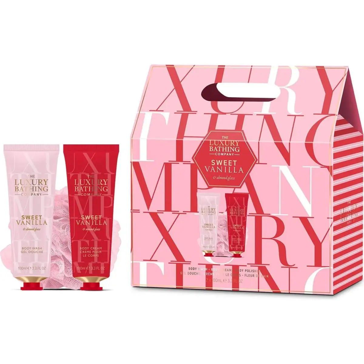 Grace Cole, Set Regalo Bellezza, Set Bagno Vaniglia E Mandorla (Set per La Cura Del Corpo)