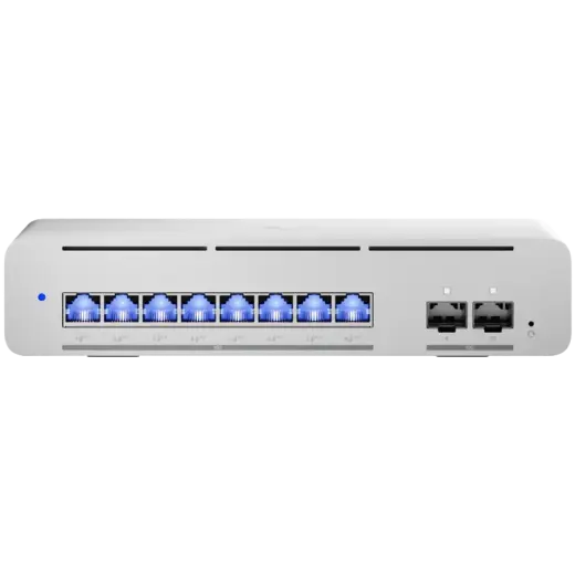 Ubiquiti Layer 3 Etherlighting USW-Pro-XG-8-PoE-EU (8) 10 GbE and (2) 10G SFP+ ports
