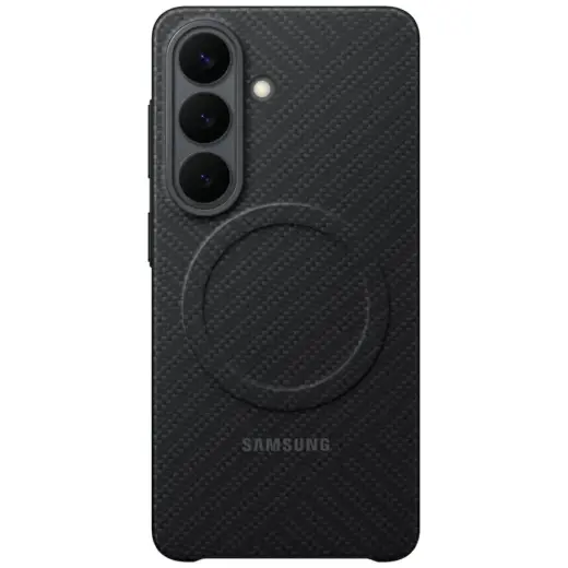 Samsung Carbon Magnet telefono dėklas Samsung Galaxy S26+ (S947) juodas