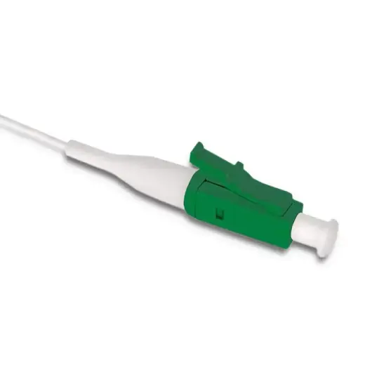 Qoltec Pigtail fiber optic LC/APC | Singlemode | 9/125 | G652D | 3m