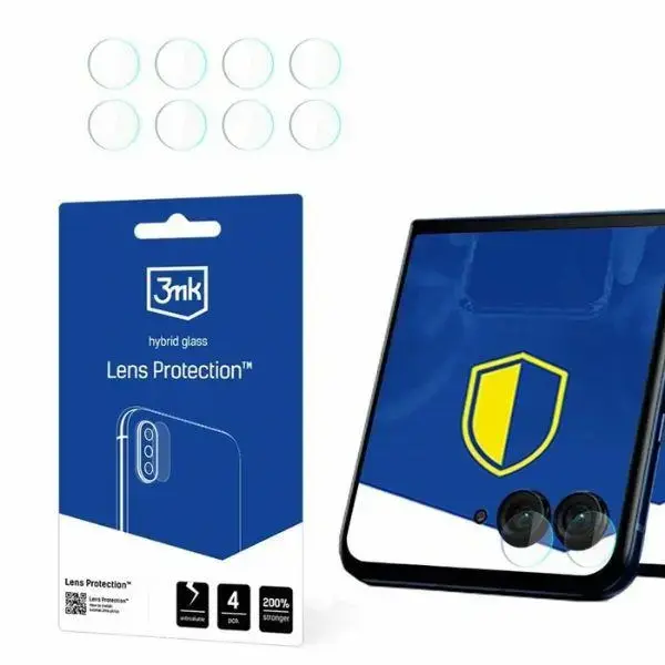 3MK Lens Protect Motorola Razr 50 Ultra(front) Camera Lens Protection 4 pcs