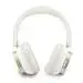 Guess Rectangle Metal Script Logo ENC Wireless Headphone White
