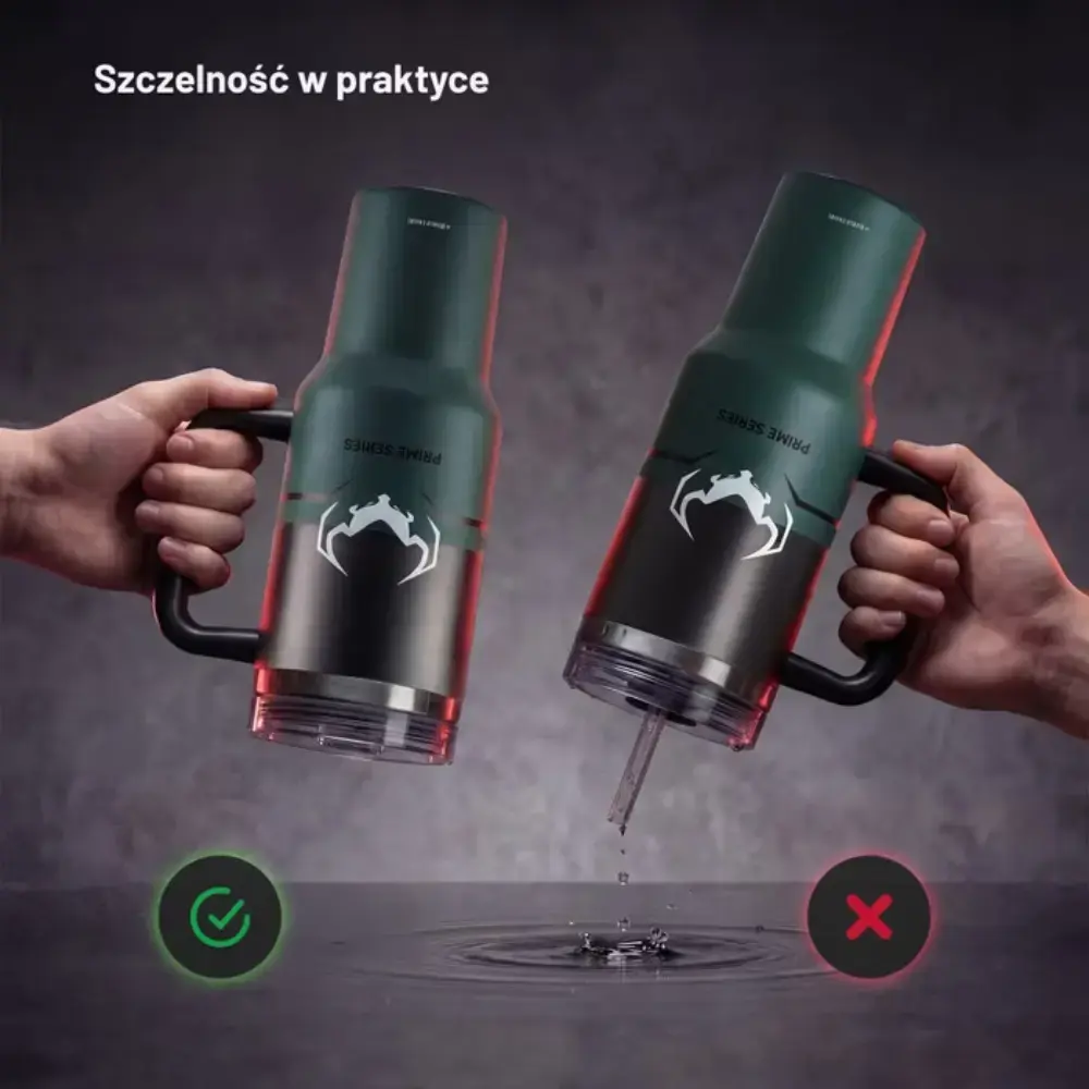 Diablo Gothic Insulated Mug with Handle green