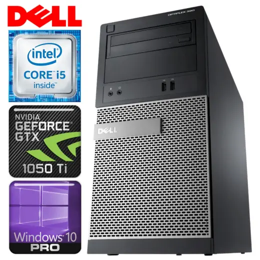 DELL 390 MT i5-2500 8GB 480SSD GTX1050Ti 4GB DVD WIN10PRO|W7P [refurbished]