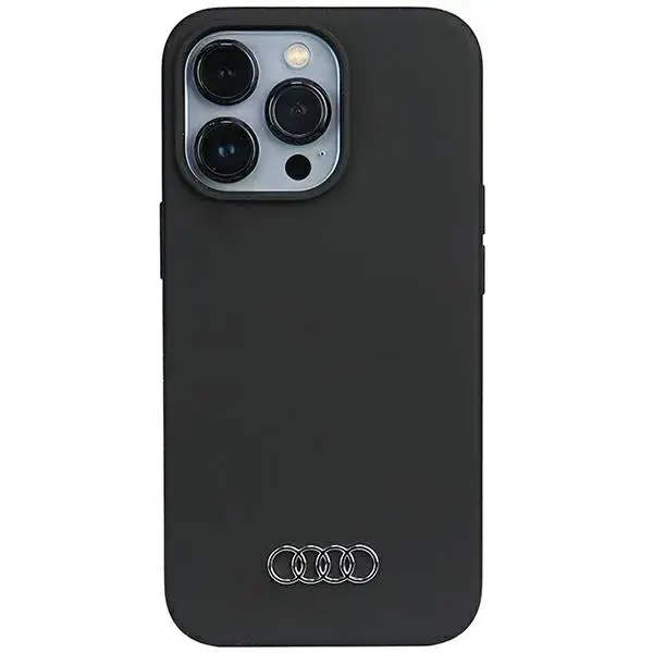Audi Silikona telefona maciņš priekš iPhone 13 Pro melns