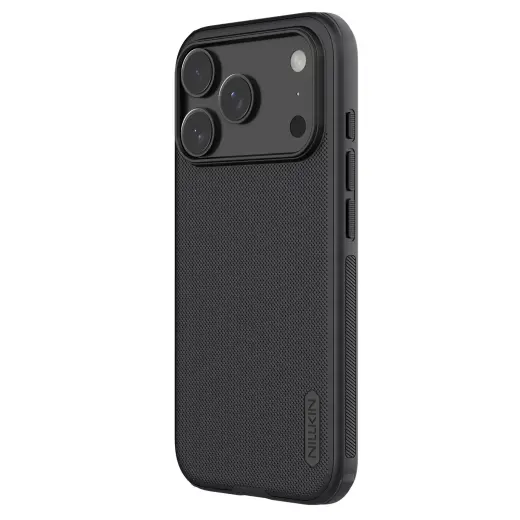 Nillkin Super Frosted PRO phone case with MagSafe support for iPhone 17 Pro black