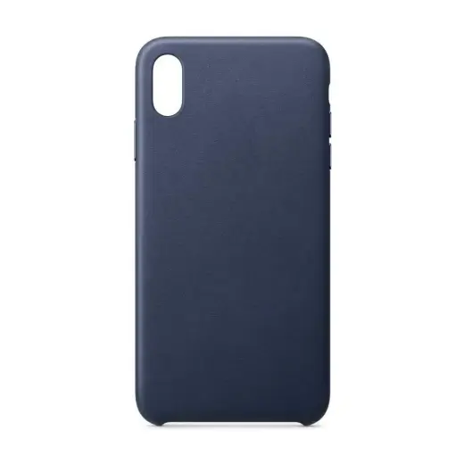 ECO Leather telefono dėklas iPhone 12 mini mėlynas