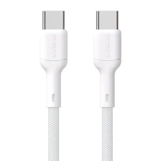 Dudao L9C data transfer and charging cable | USB-C to USB-C | 65W | 1m | white