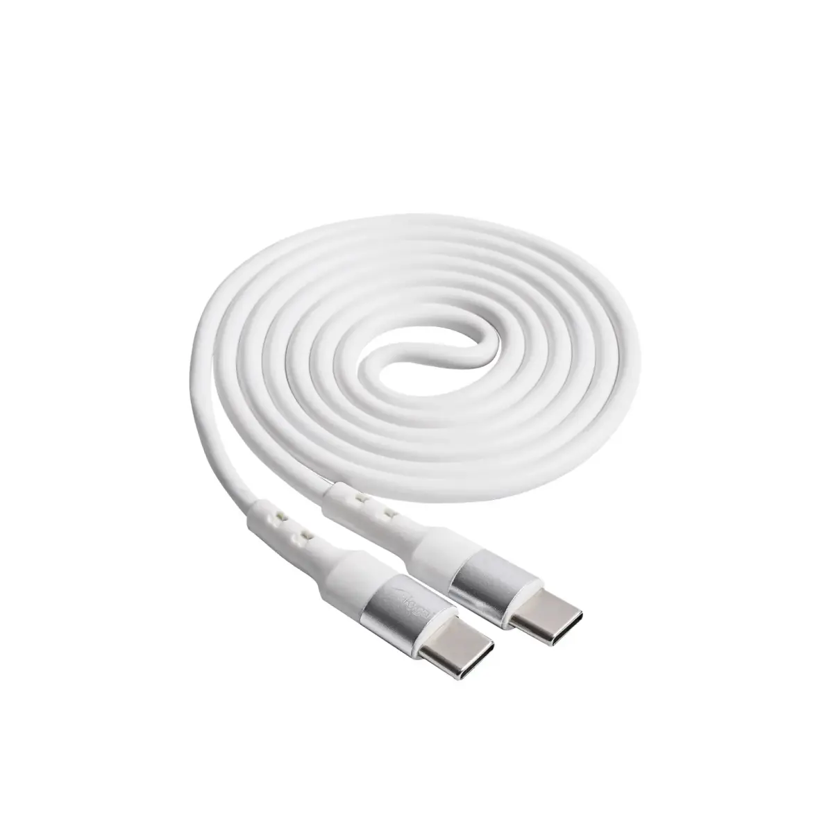 Cable USB Akyga AK-USB-40 USB type C (m) | USB type C (m) ver. 2.0 60W 1.0m