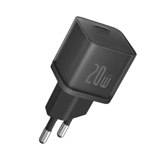 Baseus GaN5S 20W 1xUSB-C Wall Charger - Black