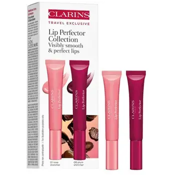 Clarins Lip Perfector Duo - lūpu spīduma komplekts