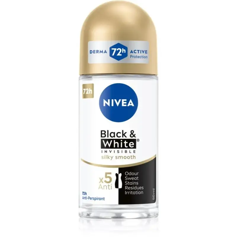 Invisible Black & White Silky Smooth - Alcohol-free Antiperspirant - 50 Ml