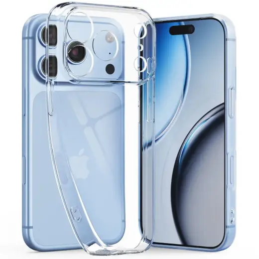 TECH-PROTECT FLEXAIR telefono dėklas iPhone 17 Pro Max | iPhone 18 Pro Max skaidrus