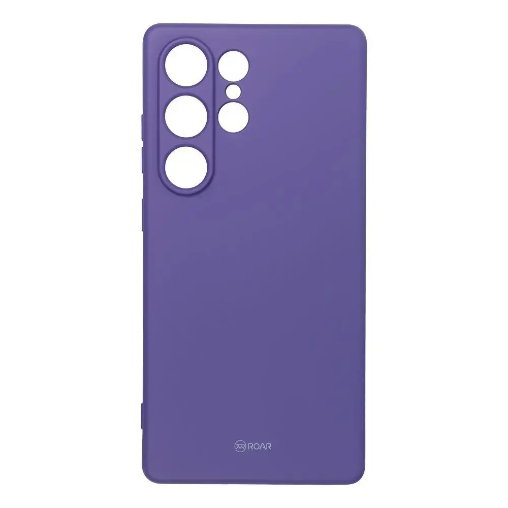 Roar All Day Colorful Jelly maciņš telefonam Samsung Galaxy S25 Ultra (S938) violets