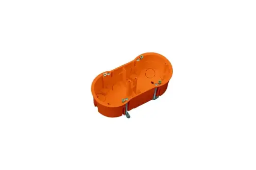 Montāžas kārba h-46 D2x68mm oranža reģipsim