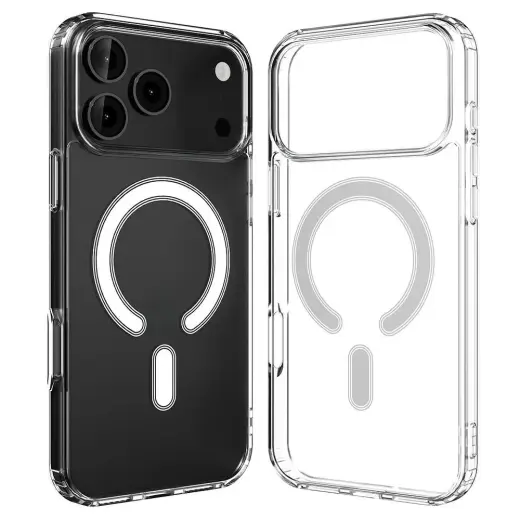 Etui Mercury Jelhard MagSafe do iPhone    17 Pro Max przezroczysty