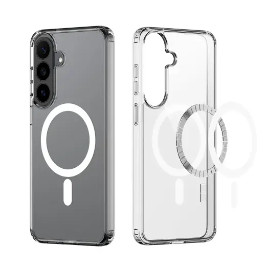 Dux Ducis Clin Mag чехол с поддержкой MagSafe для телефона Samsung Galaxy S26 FE (S741) прозрачный