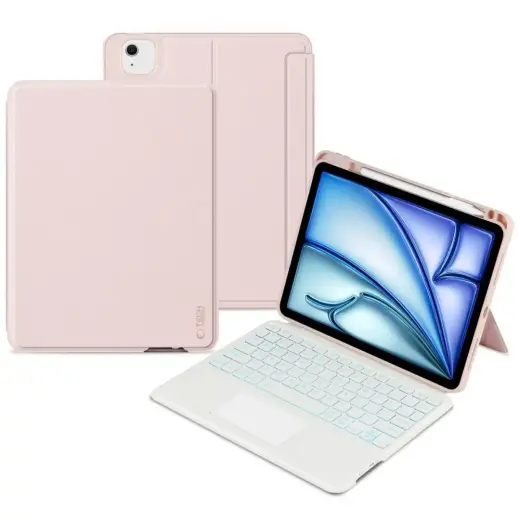 TECH-PROTECT SCMAG PEN + KEYBOARD IPAD AIR 10.9 4 | 5 | 2020-2022 | 11 6 | 2024 PINK