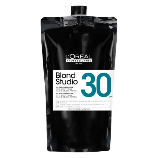L'Oreal Professionnel, Blond Studio Nutri-Developer, Lightening, Hair Oxidant Cream, 30 vol, 1000 ml
