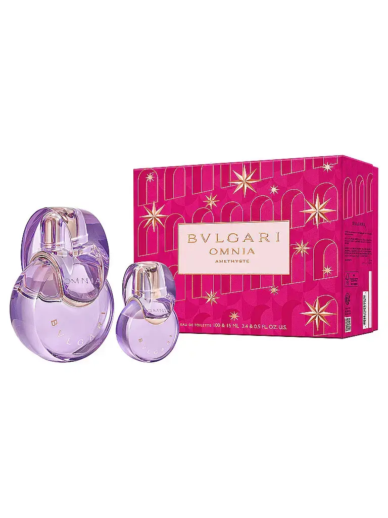 Bvlgari 8 Oz Omnia Amethyste Gift Set for Women