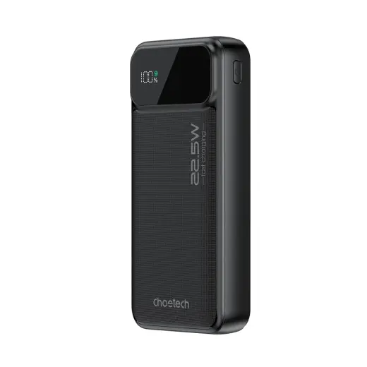 Choetech B729 external battery (powerbank) | 20000 mAh | 22.5W | USB-A, USB-C | black