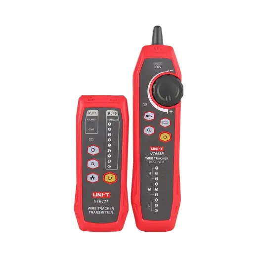 Wire tracking  RJ11＞3000m;  RJ45＞100m;   NCV function;  Headset jack, UNI-T