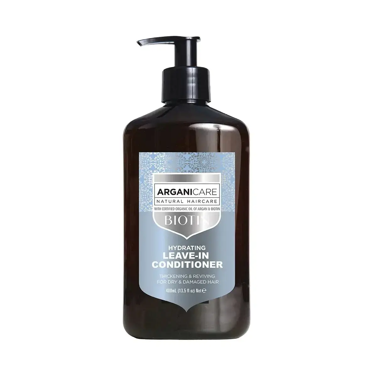 Arganicare, Biotin, Hair Leave-In Conditioner, Revitalizing, 400 ml