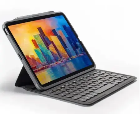 ZAGG Keyboard Pro Keys case for Pad 12.9" Pro 3 | 4 | 5 | 6 - graphite