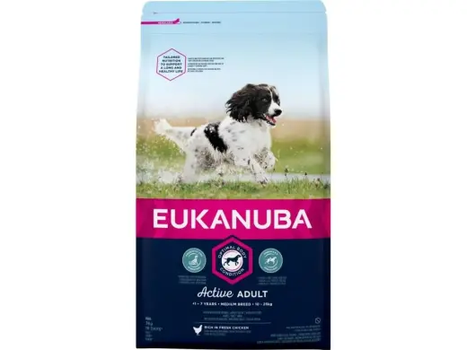 Сухой корм для собак - Eukanuba Adult Medium Chicken, 3 кг