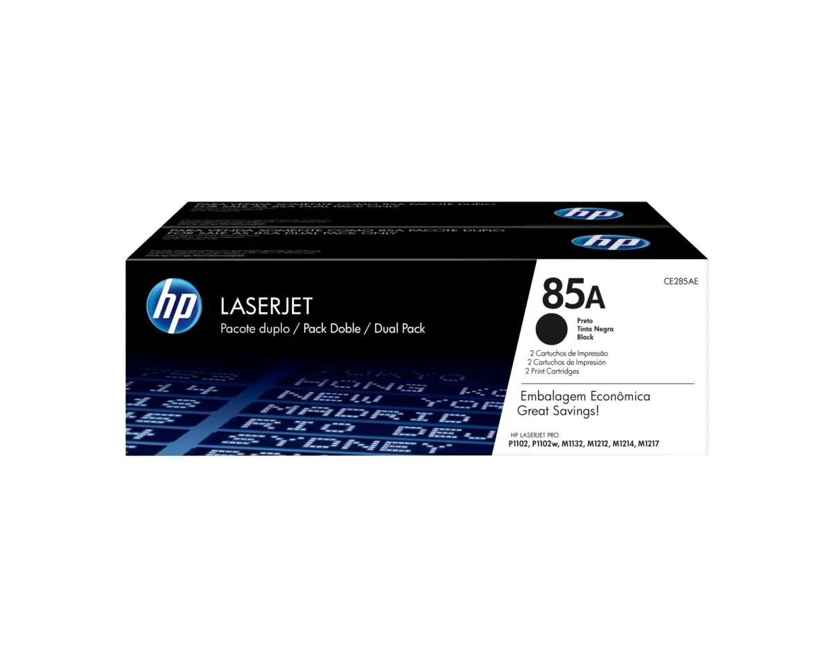HP 85A 2-pack Black Original LaserJet