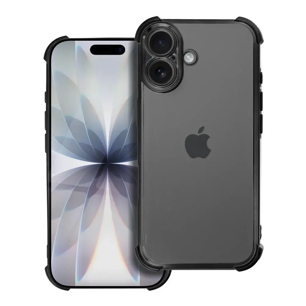 Antishock Electro maciņš telefonam iPhone 17 melns