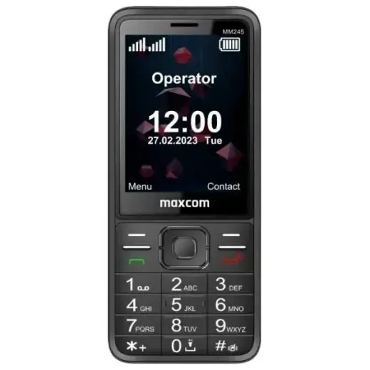 Maxcom MM245 4G czarny|black
