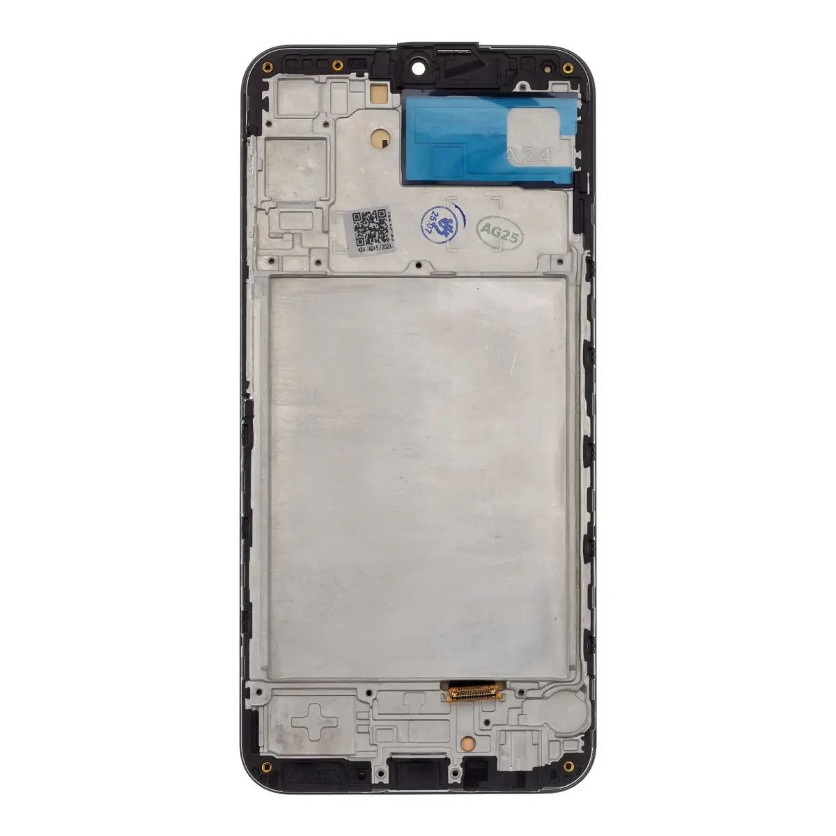 LCD display + Touch Unit + Front Cover for Samsung A245 Galaxy A24 Black (TFT)