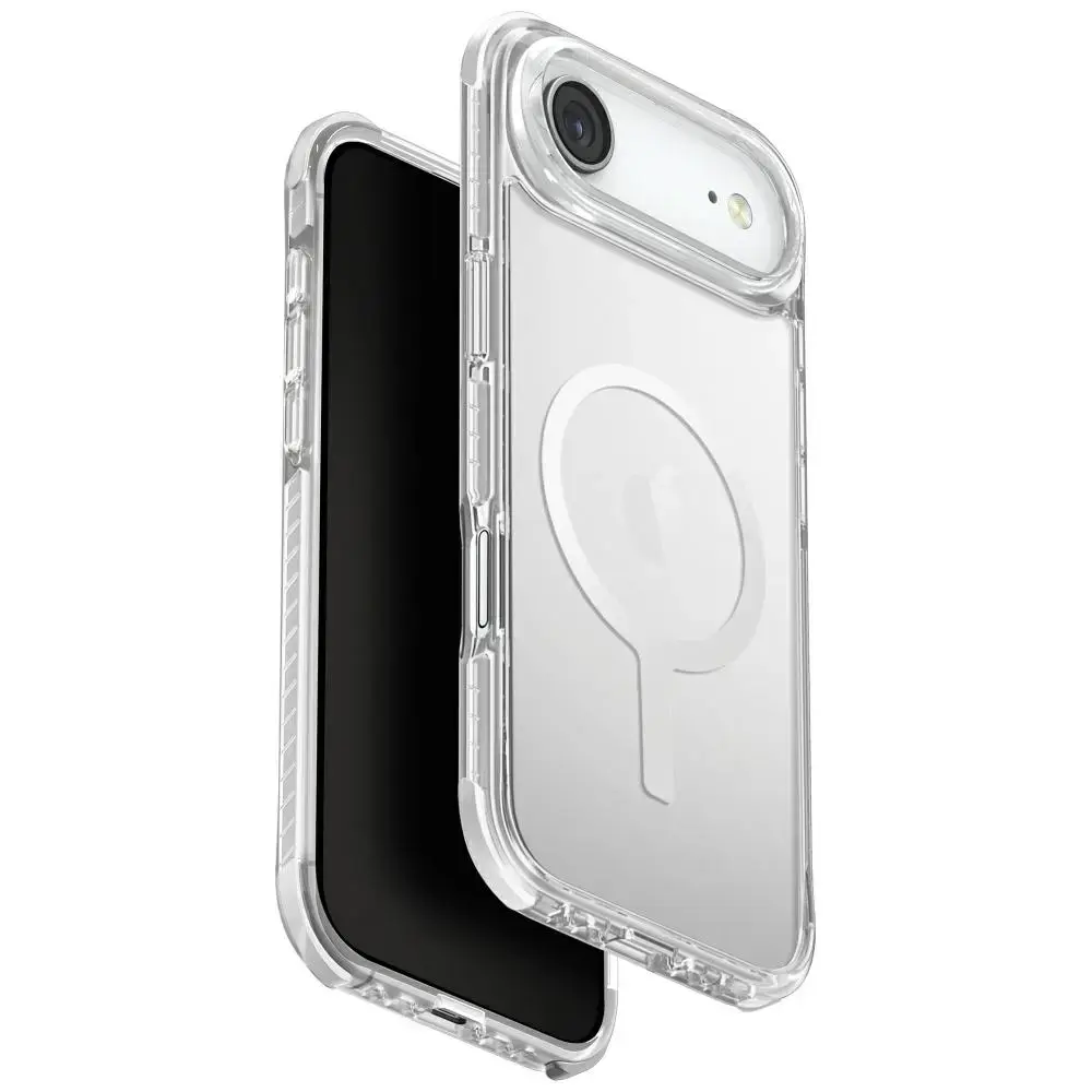 UNIQ Combat maciņš ar statīvu un MagSafe atbalstu telefonam iPhone 17 Air balts