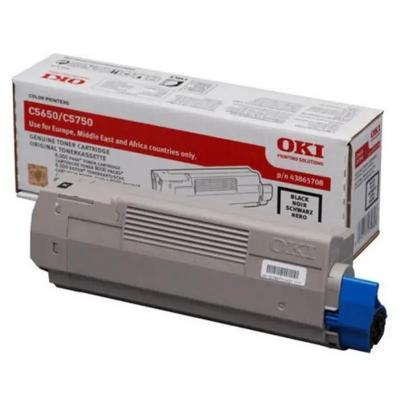Oki Toner C 5650 Black Schwarz 8k (43865708)