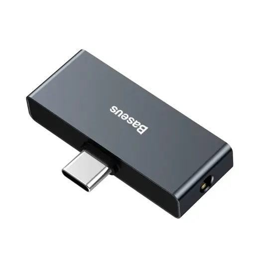 Baseus CATL57-01 Universal audio adapter with charging USB-C -> 3.5mm Black
