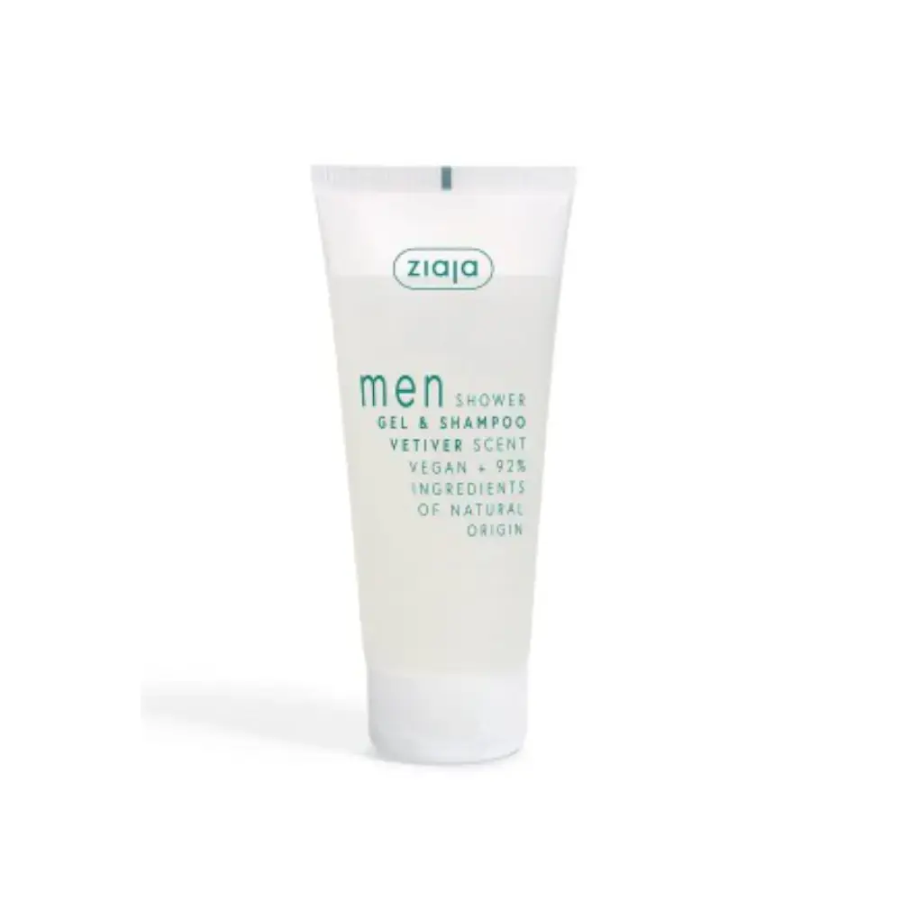 Ziaja Vetiver Shower Gel and Shampoo 200 Ml